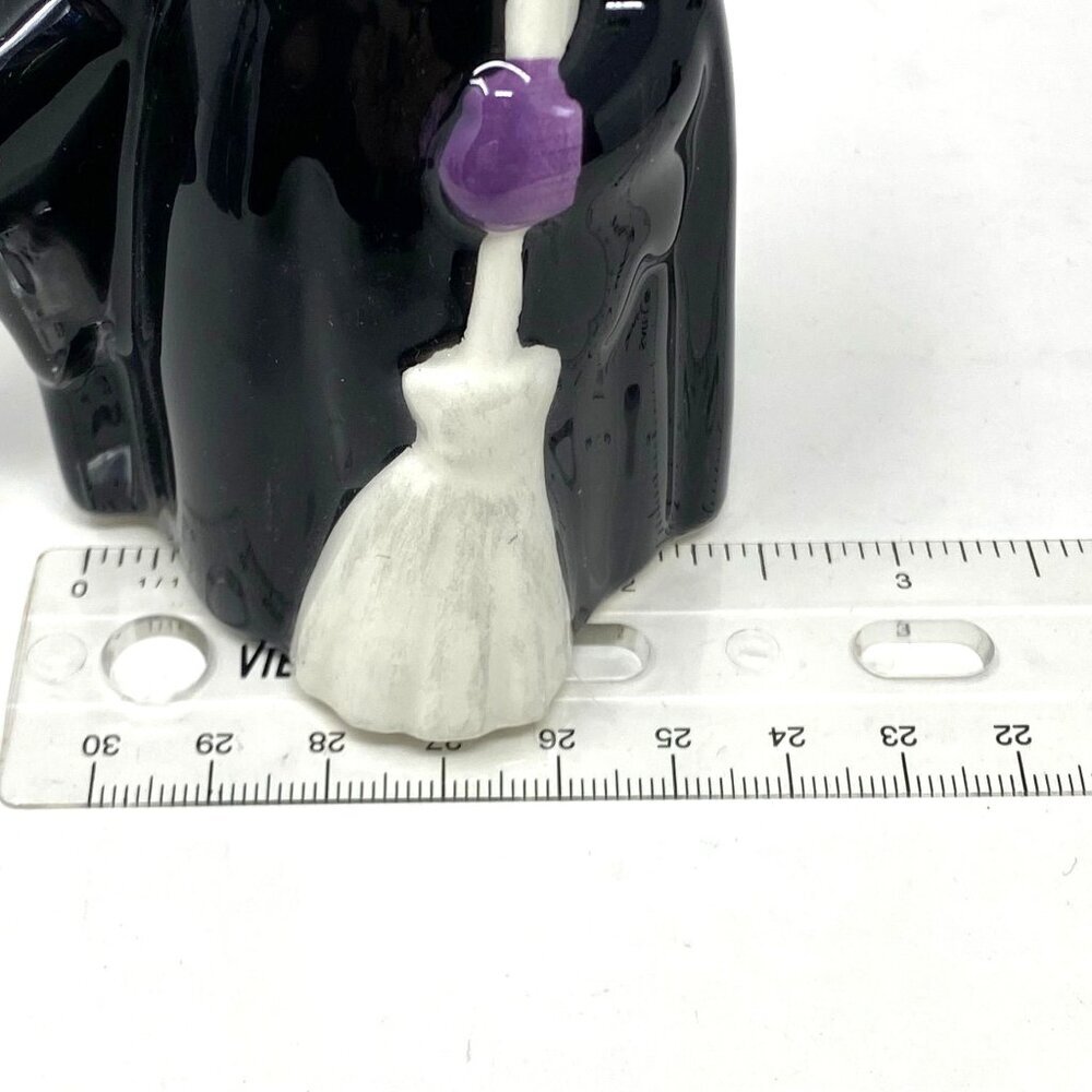 Target Small Ceramic Witch Figural Broomstick Hyde and EEK! Boutique™ As Is - Picture 8 of 8